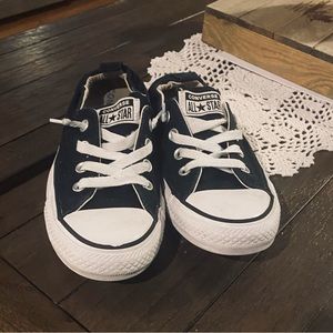 Black Converse! Great condition